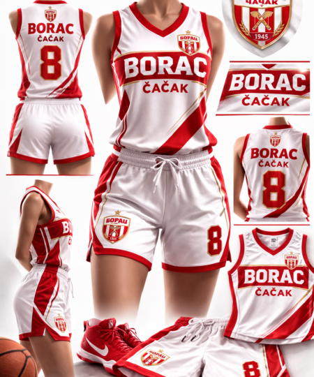 Ženski dres Borac-Čačak